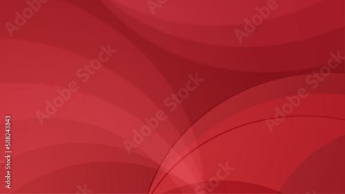 Red abstract background. Dynamic shapes composition. Cool background design for posters. Vector illustration