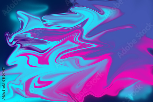 abstract background of colorful liquid liner. Abstract texture of liquid.