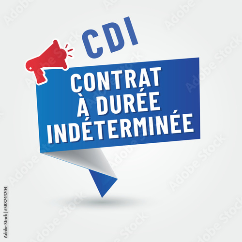CDI - contrat à durée indéterminée 