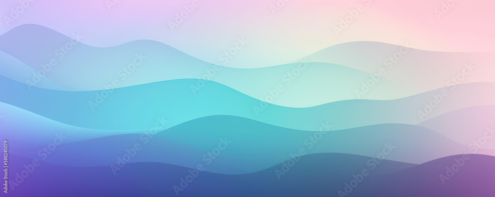 Abstract background with wavy shapes. Vector illustration.