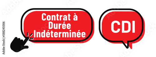 CDI - contrat à durée indéterminée 