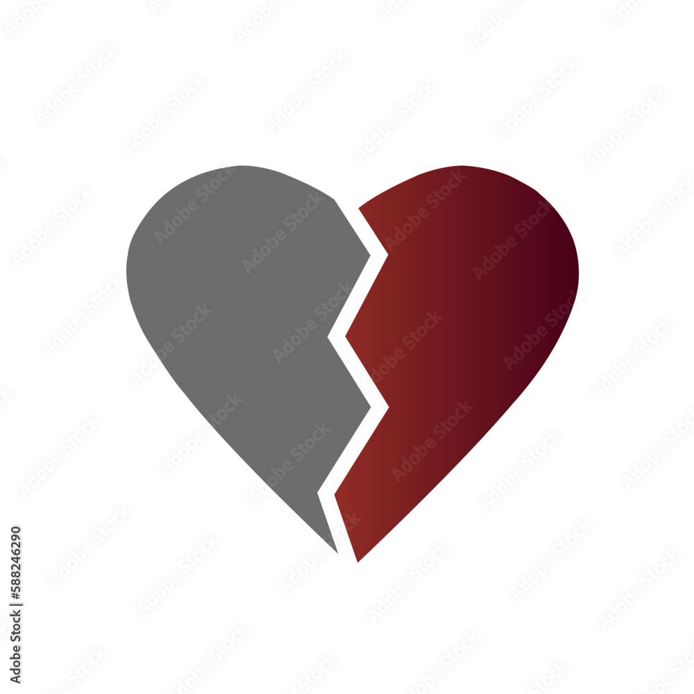 heart break icon, break up icon, sad icon, broken heart icon heart break icon, break up icon, sad icon, broken heart icon