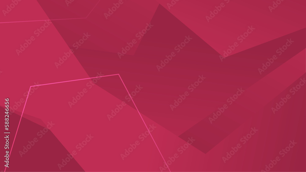 Fototapeta premium Set of beautiful abstract magenta design background