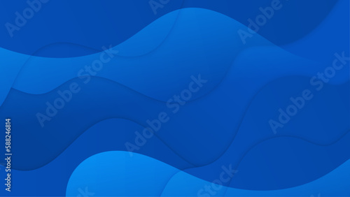 beautiful abstract blue design background