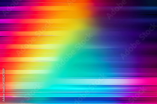 bright, colorful background with horizontal stripes
