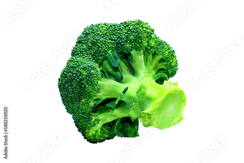  Broccoli  Isolated on png Background 