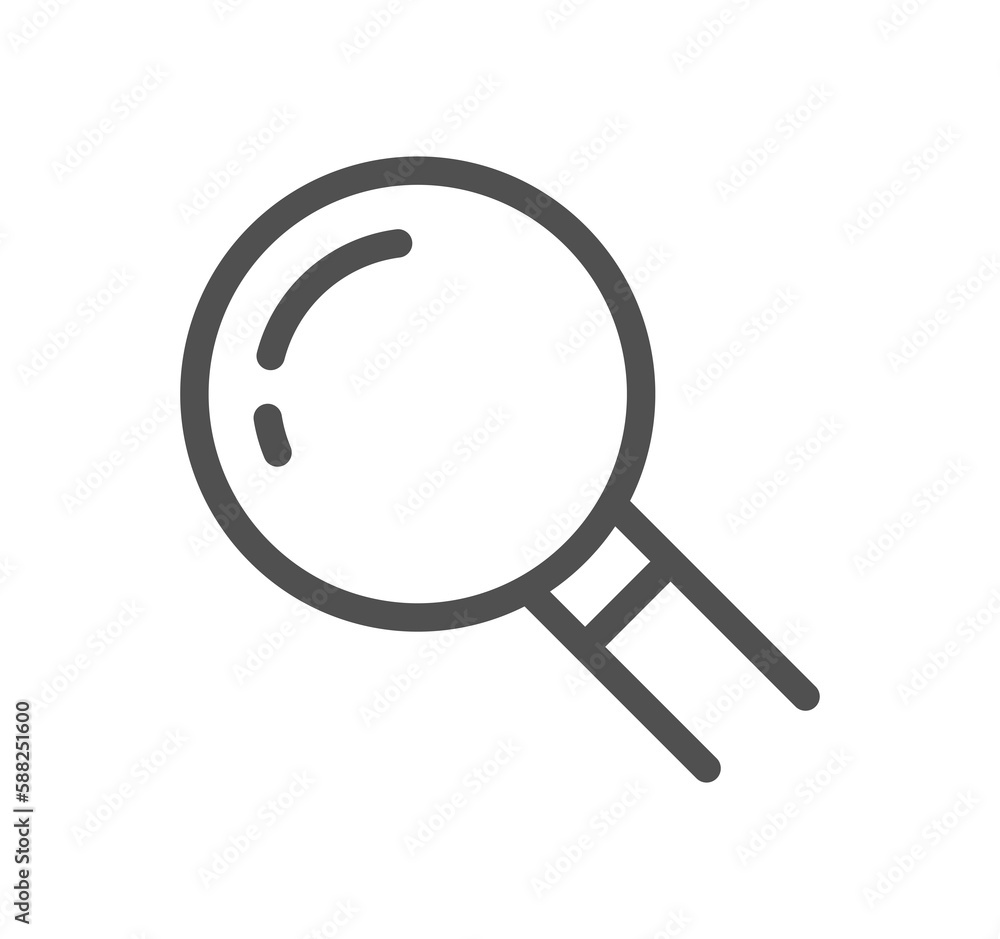 Inspection related icon outline and linear symbol. Inspection related icon outline and linear symbol.