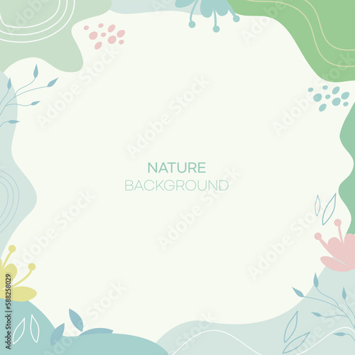 pastel nature background