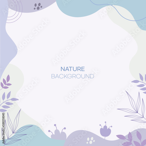 pastel nature background