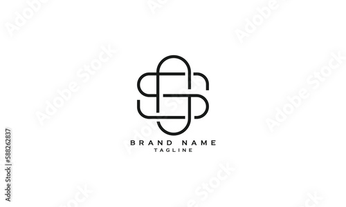 CSG, SCG, SG, GS, Abstract initial monogram letter alphabet logo design