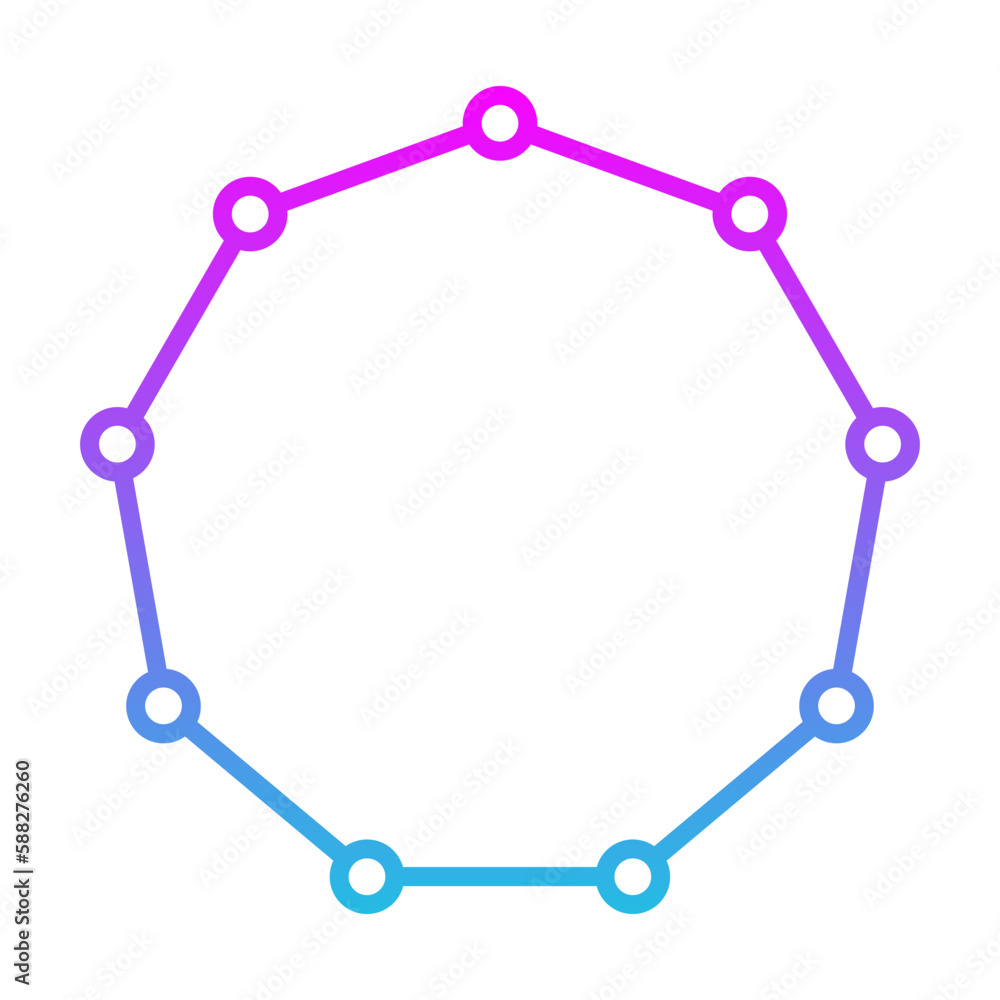 Nonagon Icon Nonagon Icon