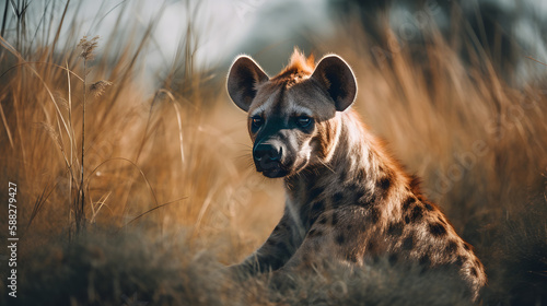 Hyena in the wild. Generative AI