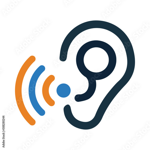 audio, audiology, ear, WIFI, audiology icon