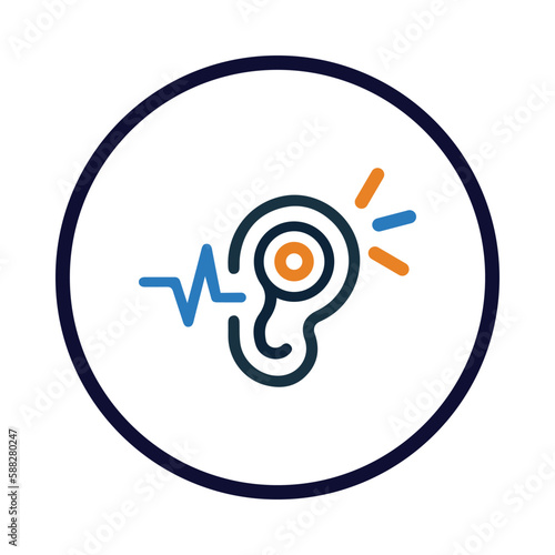 audio, audiology, ear, WIFI, audiology icon