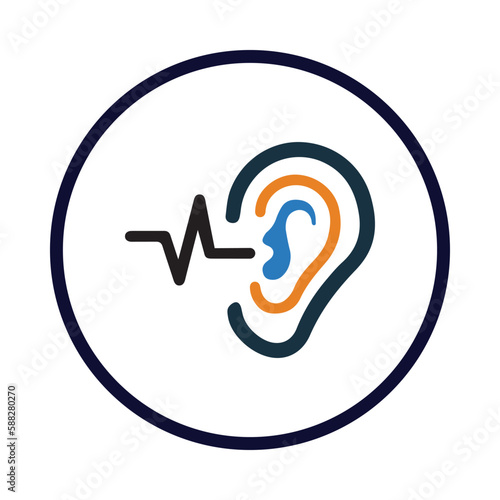 audio, audiology, ear, ear audiology icon