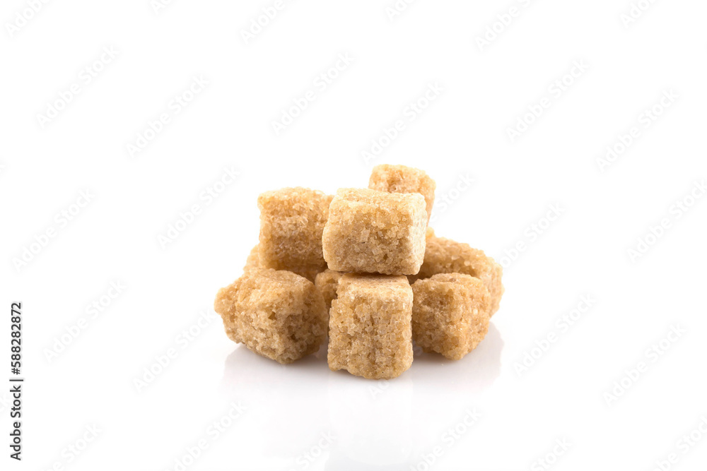 Brown cane sugar cubes Brown cane sugar cubes