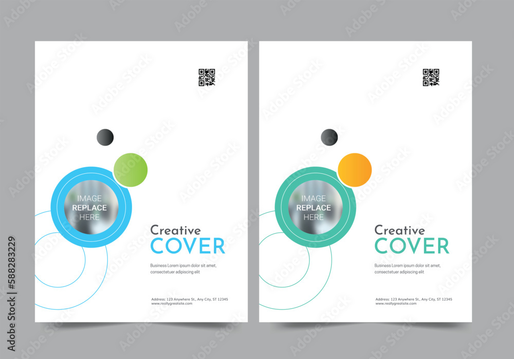 Brochure or template, annual report cover design background Brochure or template, annual report cover design background