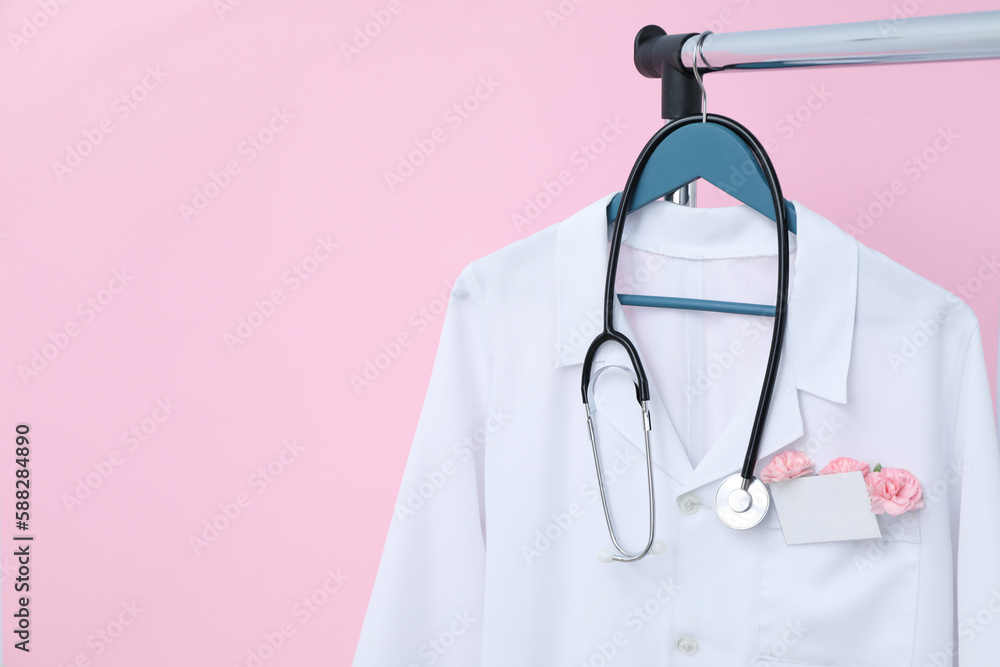 Medicine uniform - healthcare, Medical Workers Day, space for text