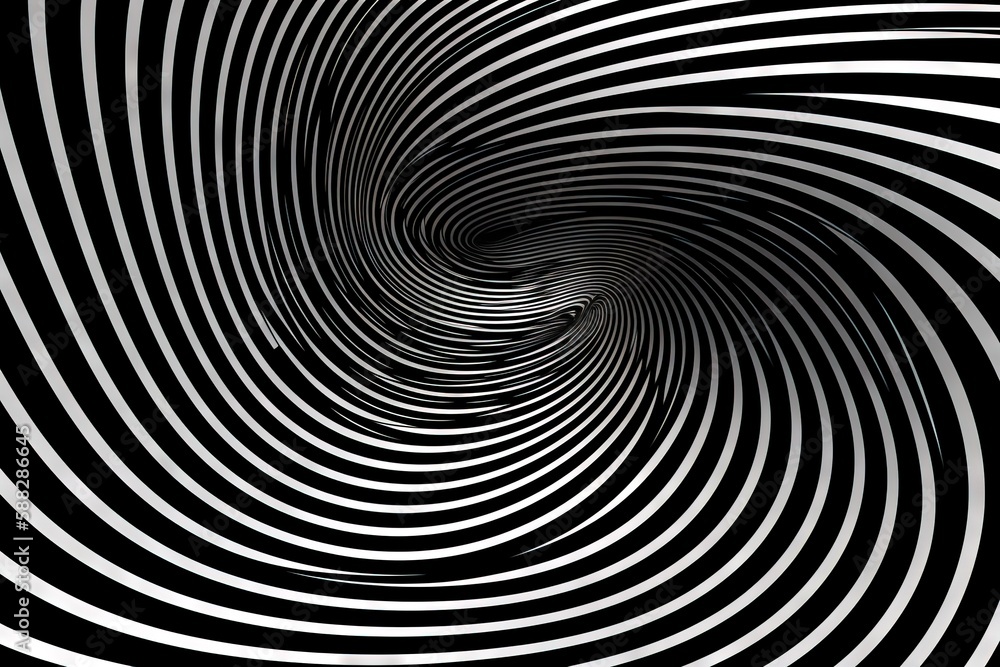 an abstract black and white background with a spiral design in the middle of the image, with a black and white background and a black and white background. generative ai an abstract black and white background with a spiral design in the middle of the image, with a black and white background and a black and white background. generative ai
