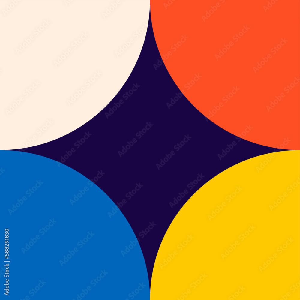 Obraz premium Modern Bauhaus Element