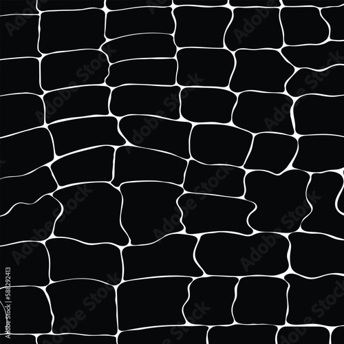 Animal seamless pattern. Crocodile skin print seamless pattern for printing, cutting, and crafts Ideal for mugs, stickers, stencils, web, cover. wall stickers, home decorate and more.