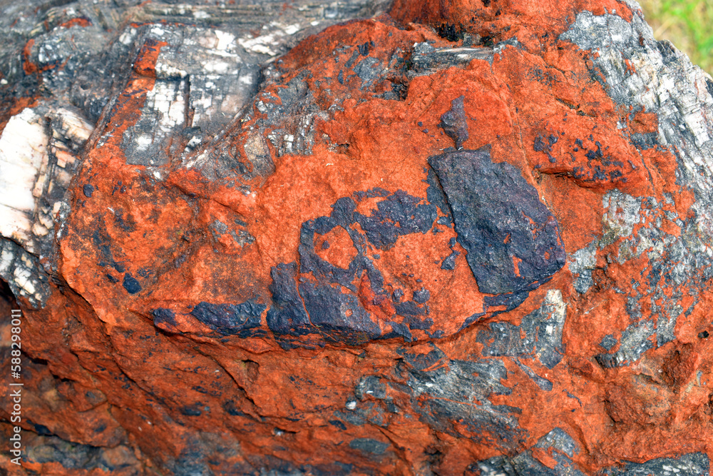 Siderite, iron ore. Cretaceous. Lower Aptian. 119 Mya