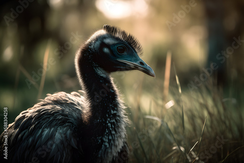 Impressive emus in the wild. Generative AI © PIRMYN