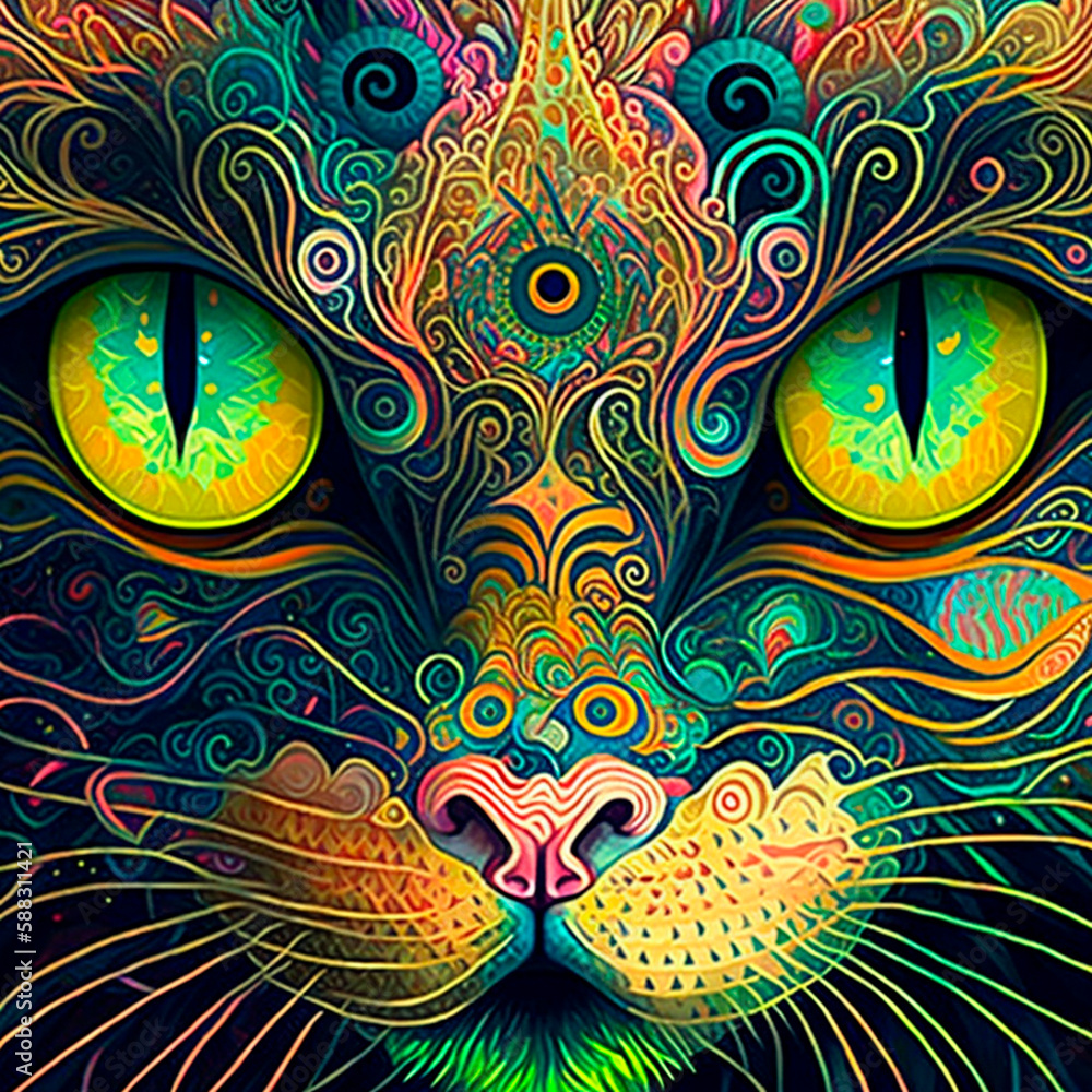 pattern cat