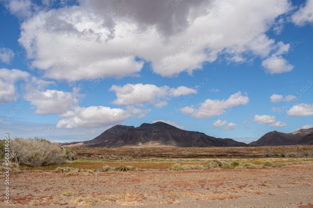 Landscape with mountains, Fuerteventura