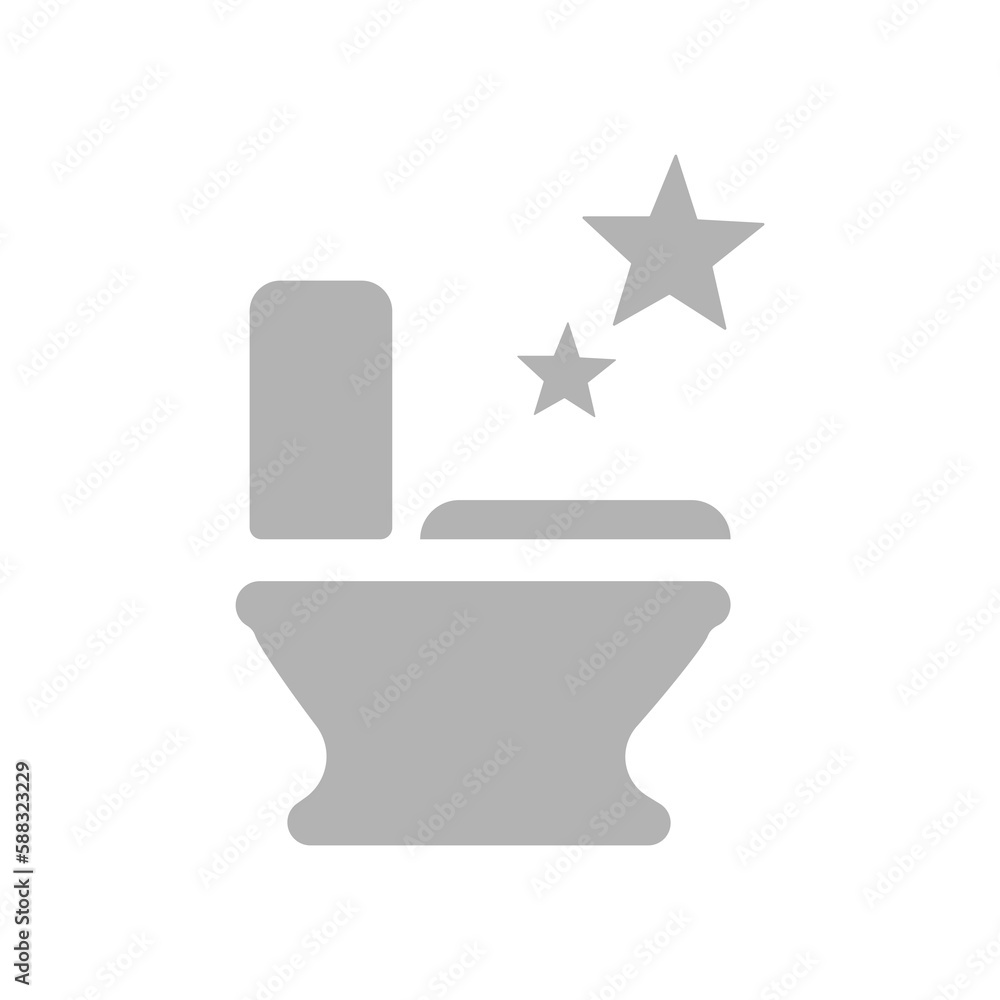 toilet icon on a white background, vector illustration toilet icon on a white background, vector illustration