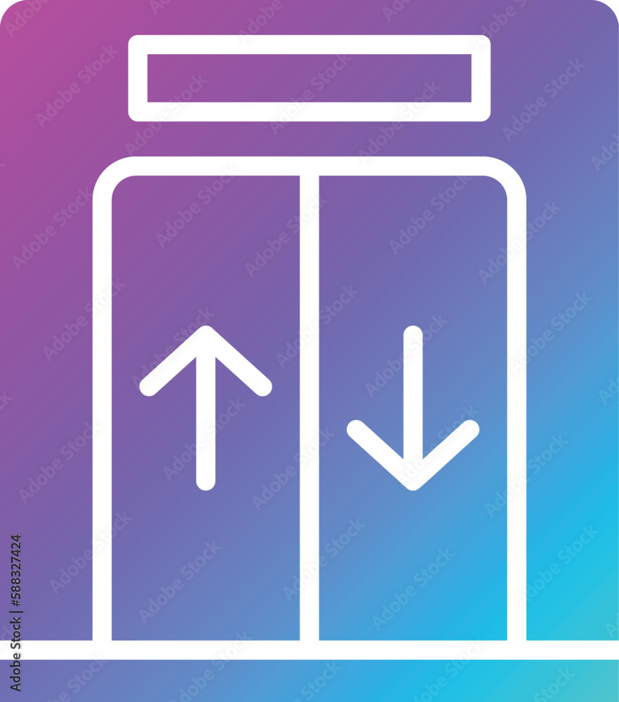 Lift Vector Icon Design Illustration Lift Vector Icon Design Illustration