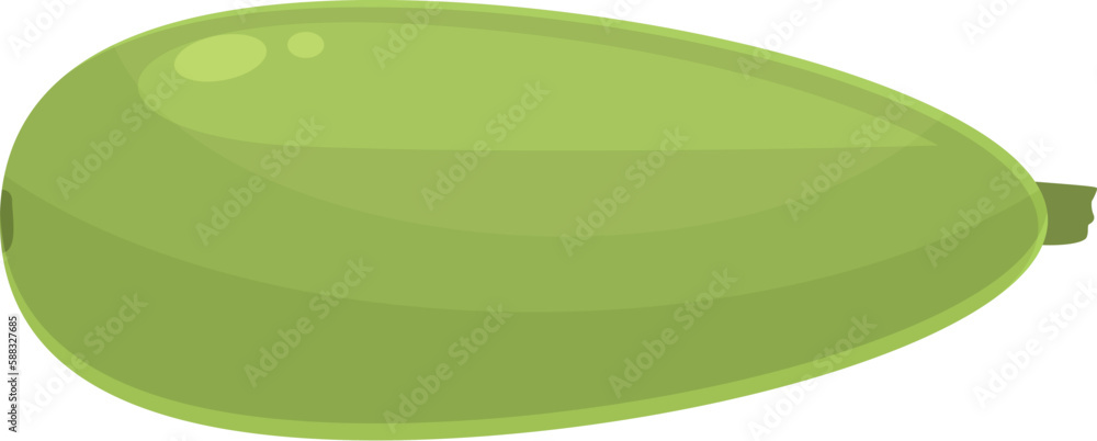 Zucchini icon cartoon vector. Vegetable garden. Nature fresh Zucchini icon cartoon vector. Vegetable garden. Nature fresh