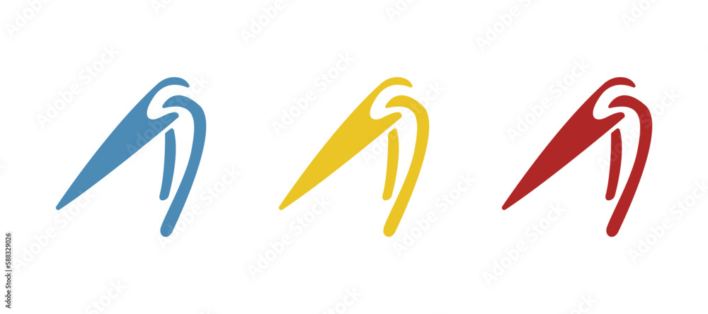 needle and thread icon on white background, vector illustration needle and thread icon on white background, vector illustration