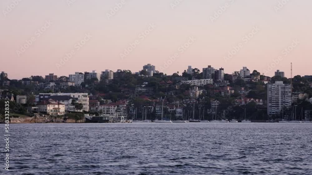 Sydney Harbour and North Sydney, New South Wales, Australia Sydney Harbour and North Sydney, New South Wales, Australia