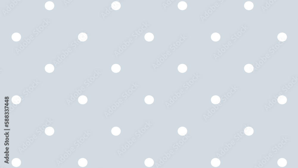 Light blue background and white dots