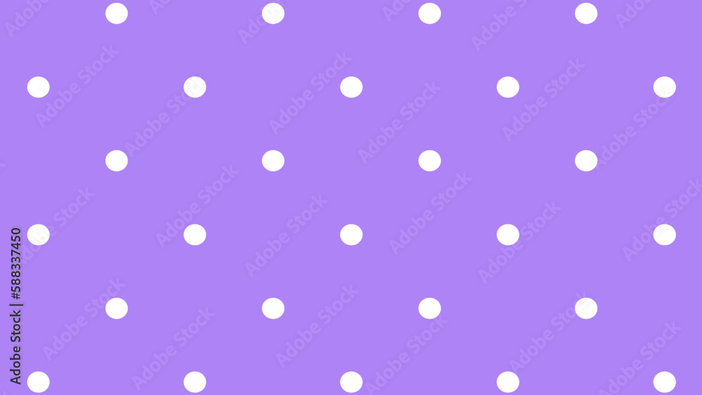 Purple background and white dots Purple background and white dots