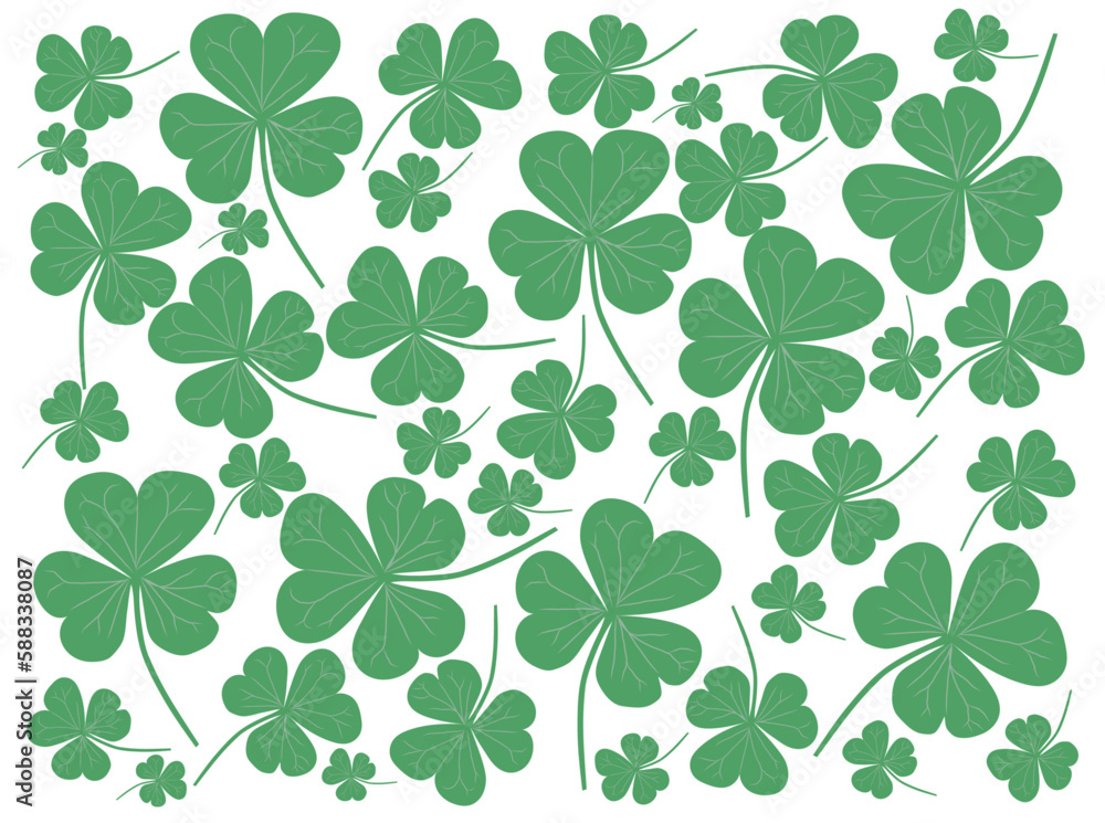 3 leaf clover background 3 leaf clover background
