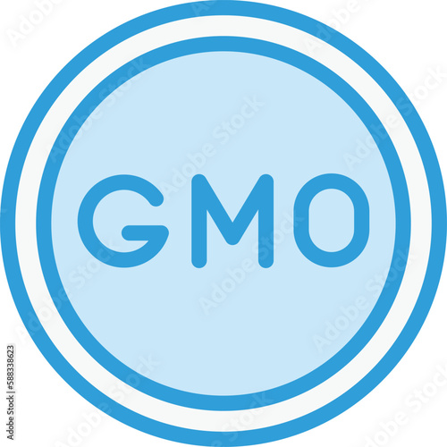 Gmo Vector Icon Design Illustration