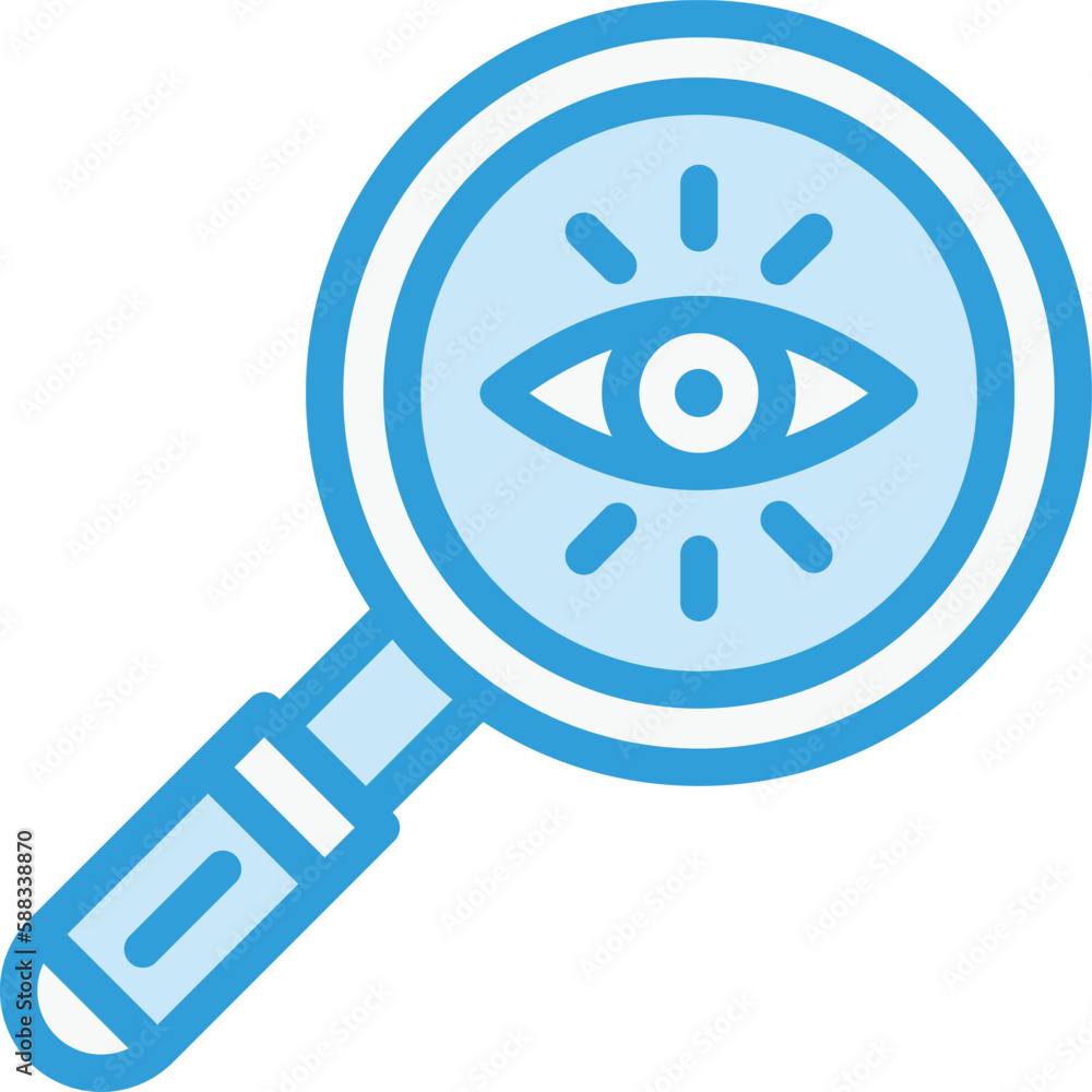 Eye search Vector Icon Design Illustration Eye search Vector Icon Design Illustration