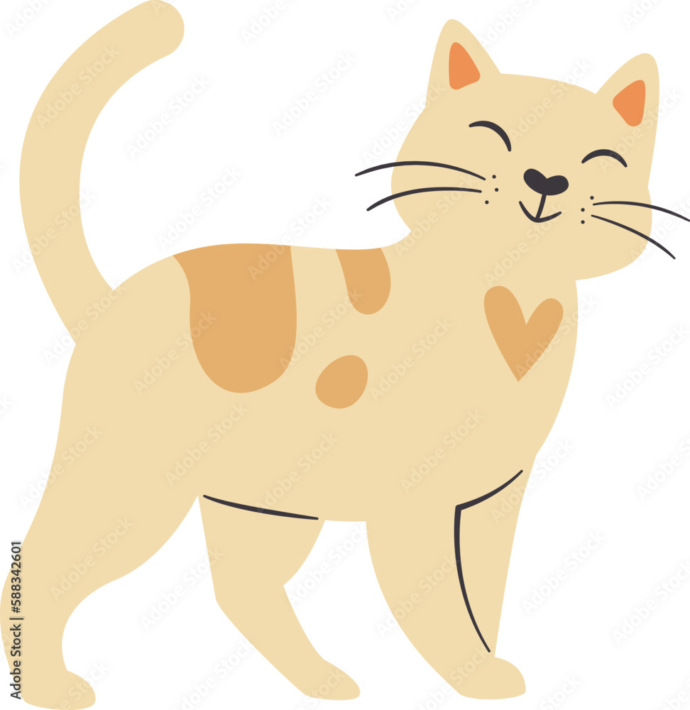 Standing Cat Pet Standing Cat Pet