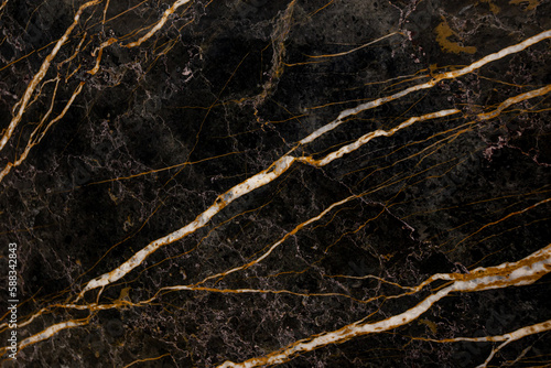 Black spanish marble natural slab texture Port Laurent