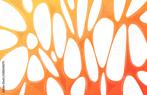 Cartoon sticky slime. Stretchy chewing gum design, goo liquid mucus flat vector background illustration
