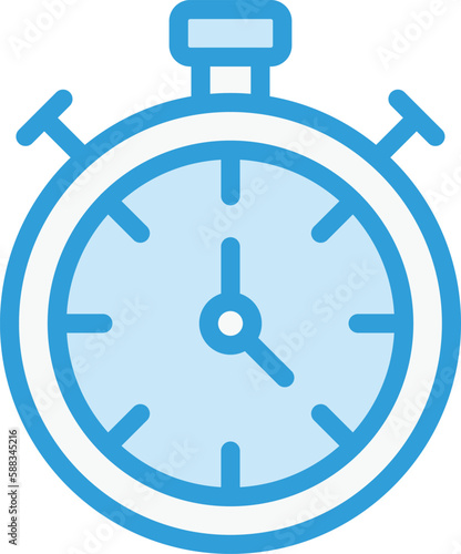 Stop watch Vector Icon Design Illustration