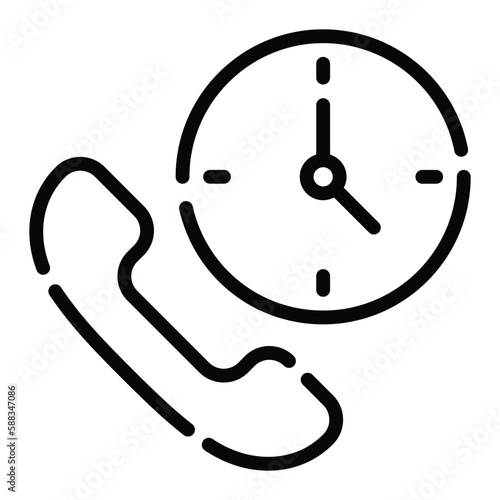 model is being busy in call time