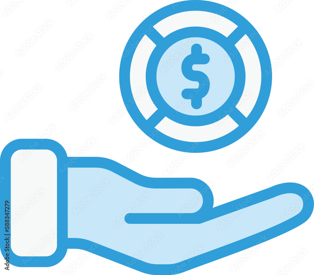 Money pay Vector Icon Design Illustration Money pay Vector Icon Design Illustration