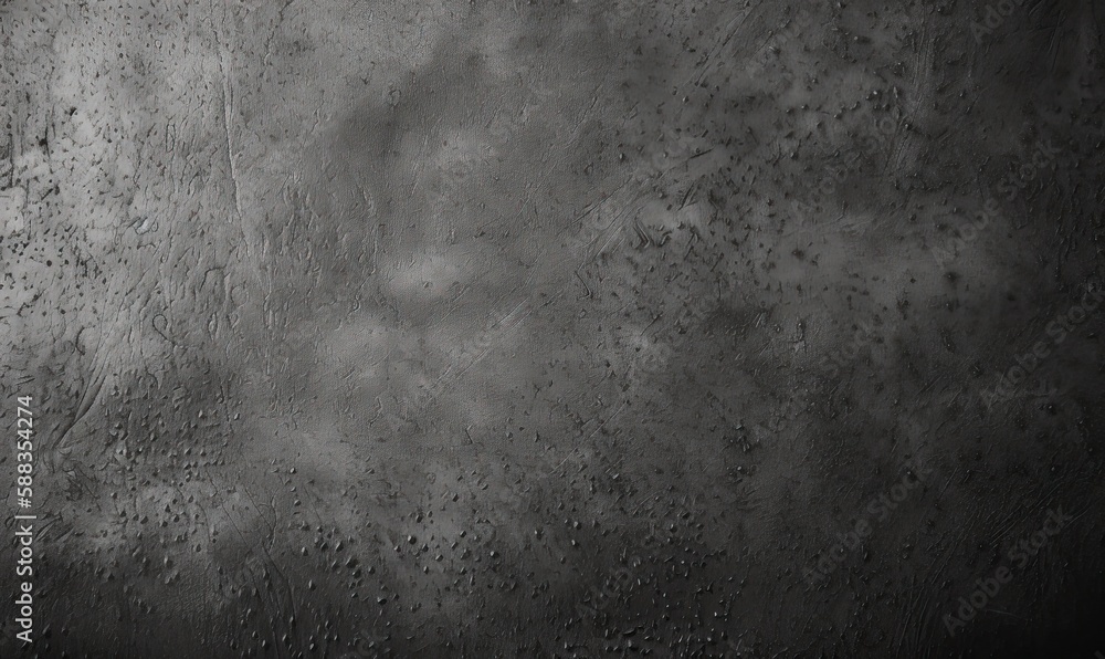 Obraz premium Grey textured background cement background, generative AI