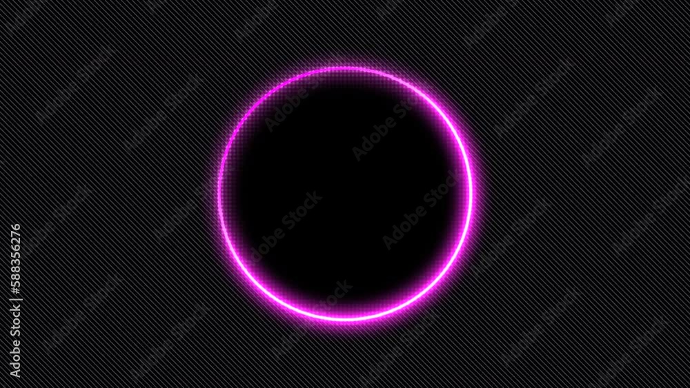 Abstract neon purple ring on black gradient, motion abstract disco, club and corporate style background Abstract neon purple ring on black gradient, motion abstract disco, club and corporate style background