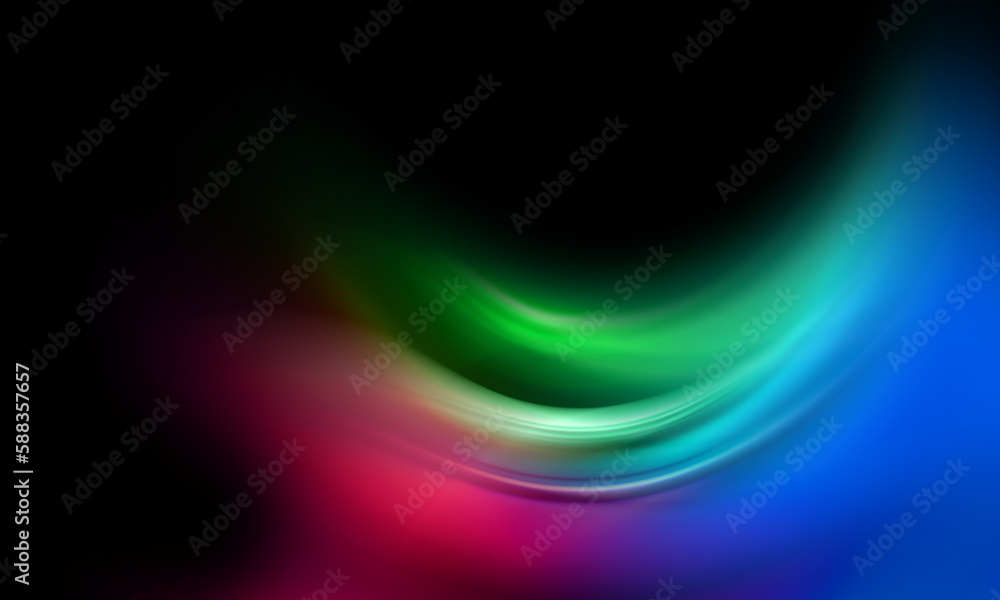 Rainbow color wave in blurry abstract style isolated over black background. Background for banners, posters, flyers, invitations and more Rainbow color wave in blurry abstract style isolated over black background. Background for banners, posters, flyers, invitations and more