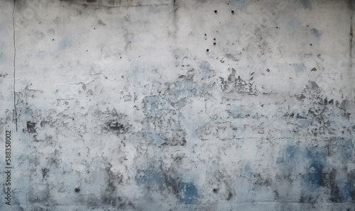White blue gray concrete, grunge cement texture background, generative AI © Enigma