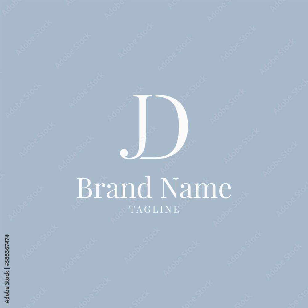 JD logo elegance skyblue JD logo elegance skyblue